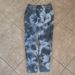 lululemon athletica Blue Tie-Dye Joggers